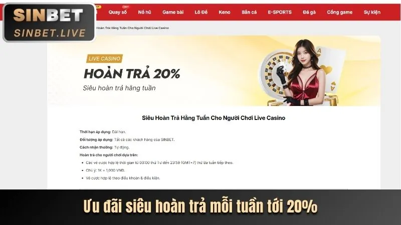 Ưu đãi hoàn trả hàng ngày QU88